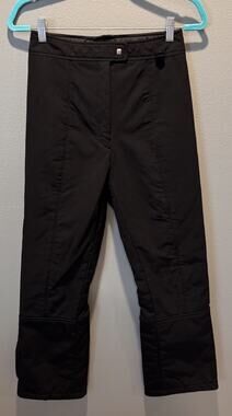 Vintage SKYR Women's Snow/Ski Pants Size 12L Black Made in Japan